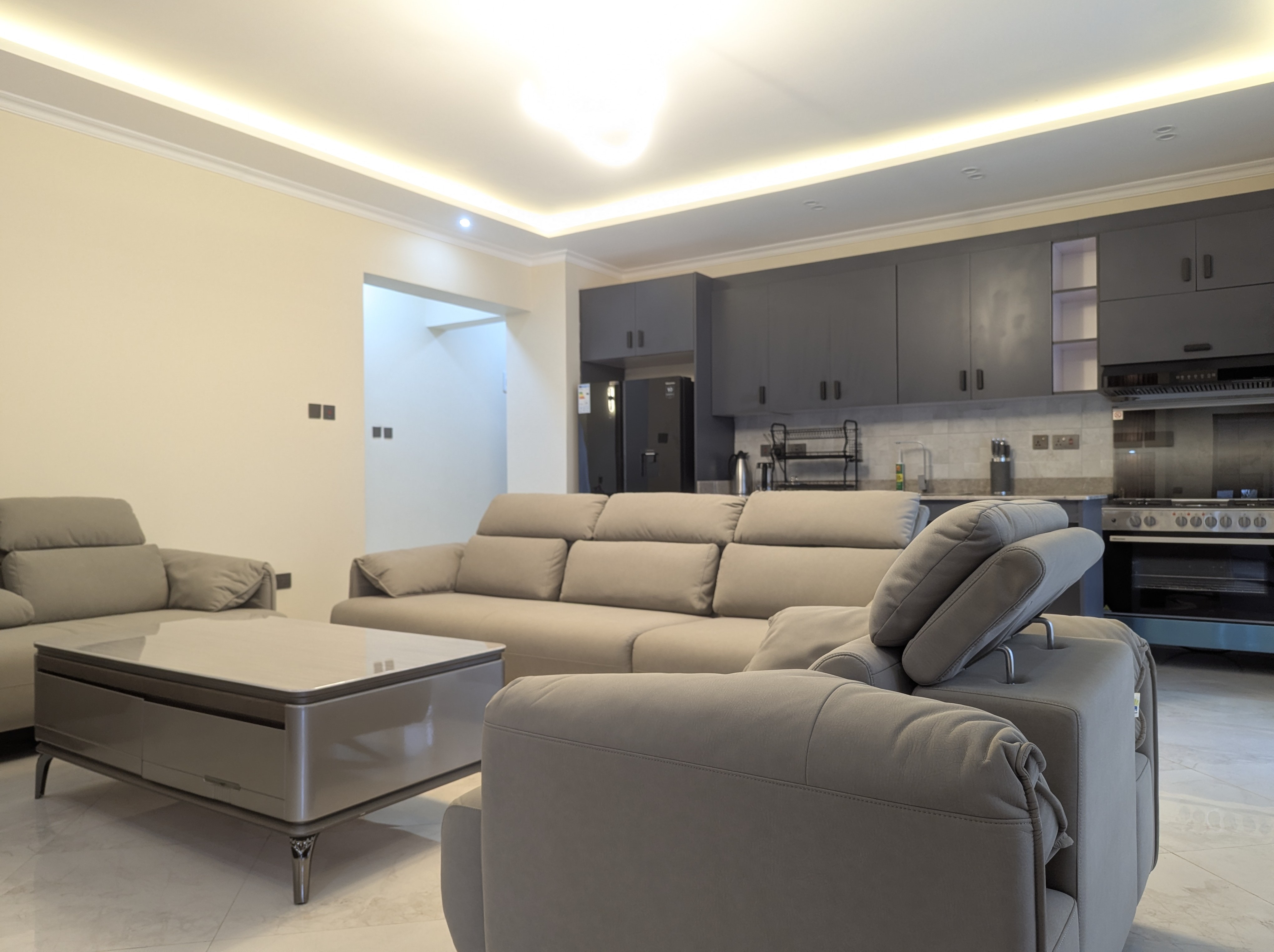 Contemporary interior design showcasing quality craftsmanship